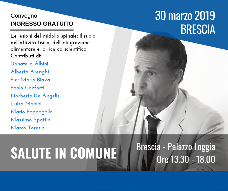 SALUTE IN COMUNE – Brescia – 30 marzo 2019